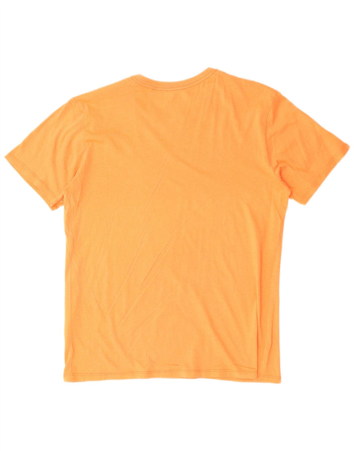 Nike Herren-T-Shirt aus mitteloranger Baumwolle