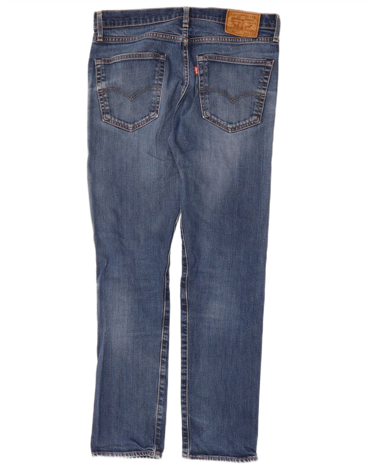 Levi's Herren 502 Tapered Jeans W32 L29 Blaue Baumwolle