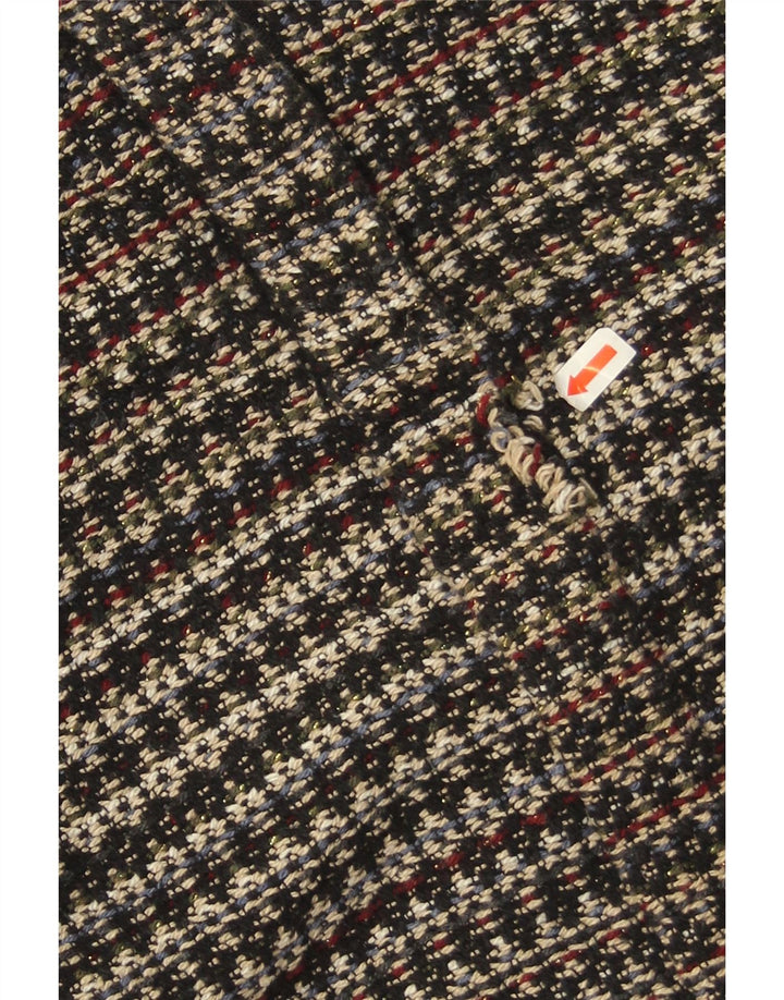 Zara Damen-Pullover mit U-Boot-Ausschnitt, Größe M, mehrfarbig, gestreift, UK 12