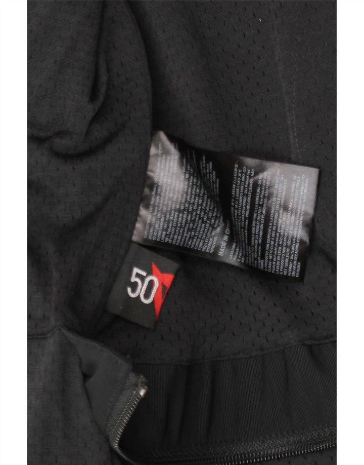 Dainese Herren Moto Racer Bomberjacke, Größe 50, mittelschwarz, Farbblock