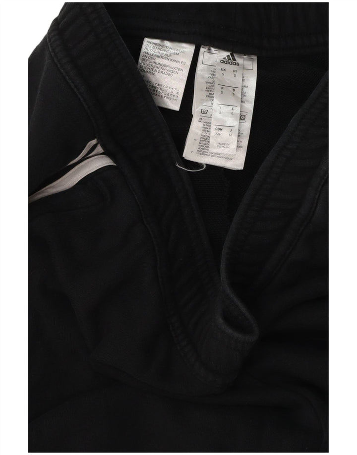 Adidas Herren-Trainingshose, Größe S, schwarze Baumwolle