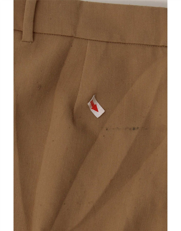 Zara Damen-Anzughose mit Pegged-Anzug, mittelgroß, W28, L31, beige, Polyester