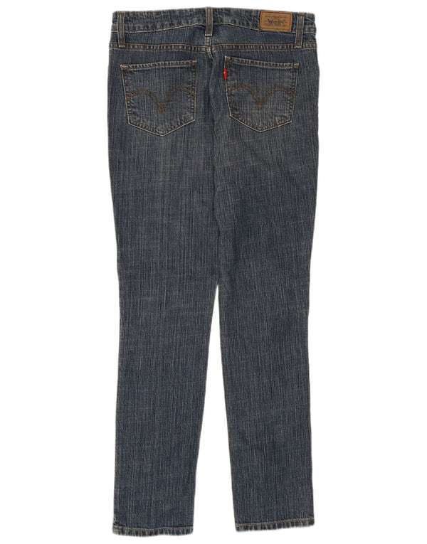 Levi's Damen Skinny Jeans US 7 Medium W30 L30 Blaue Baumwolle