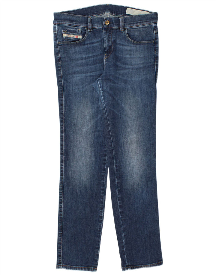 Diesel Damen Slim Jeans W29 L29 Blaue Baumwolle