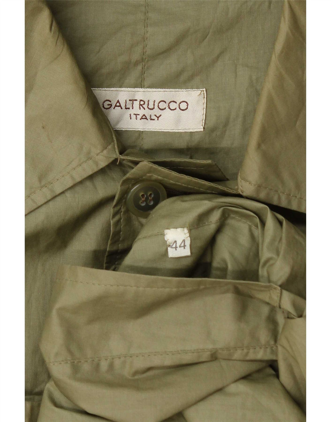 Galtrucco Herrenmantel IT 44 XS Grün