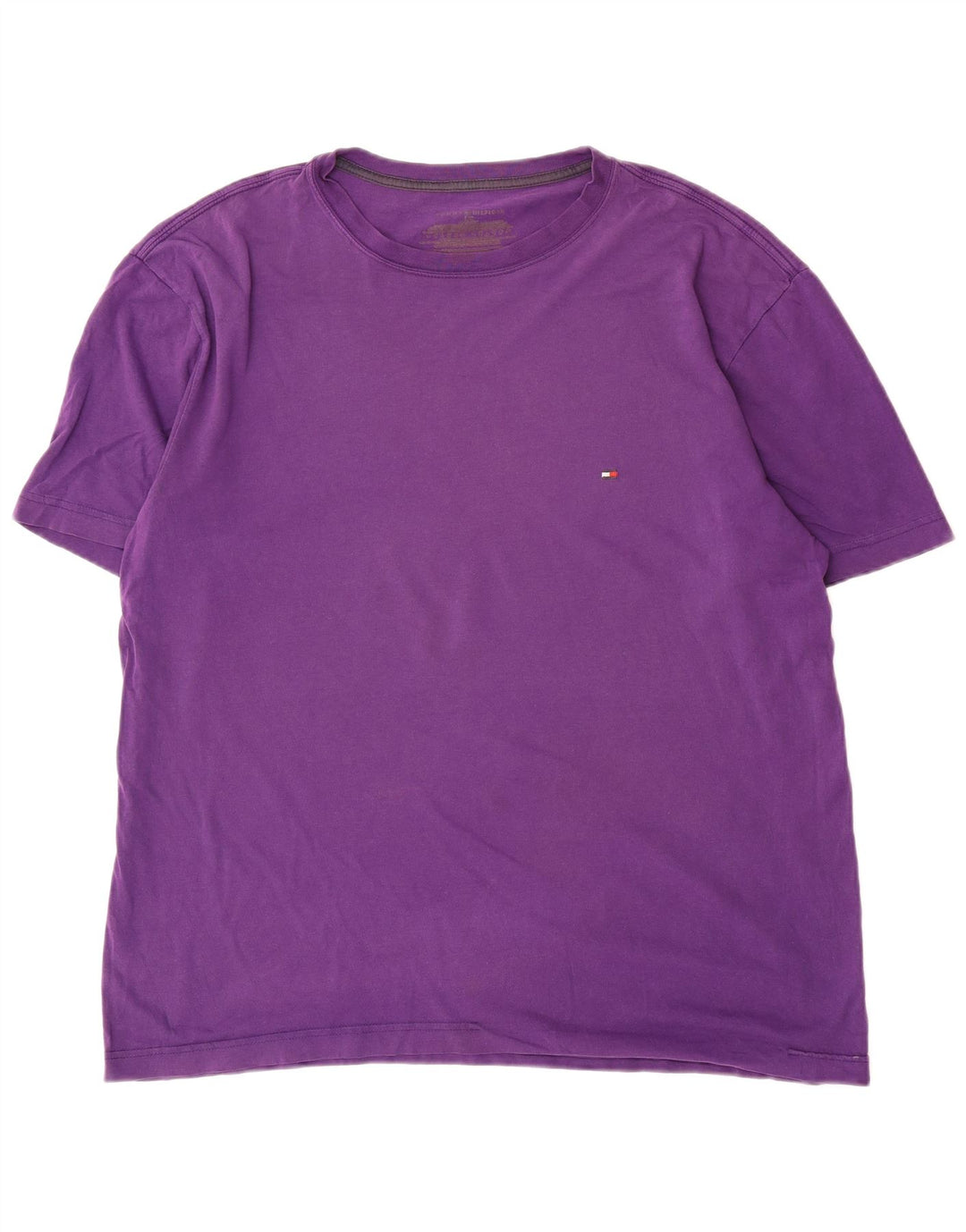 Tommy Hilfiger Herren T-Shirt Top Large Lila