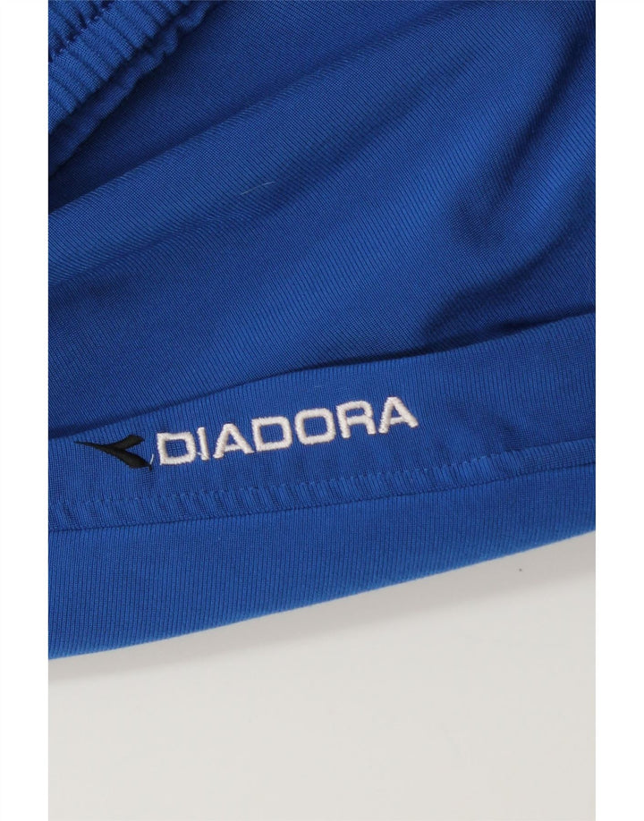 Diadora Herren-Trainingshose, Jogginghose, XL, Blau, Polyester