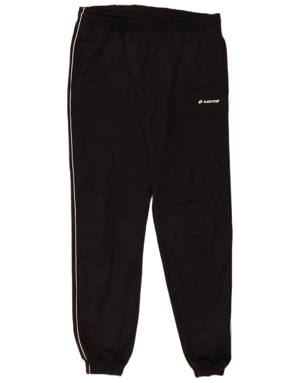 LOTTO Mens Tracksuit Trousers Joggers 2XL  Black Polyester