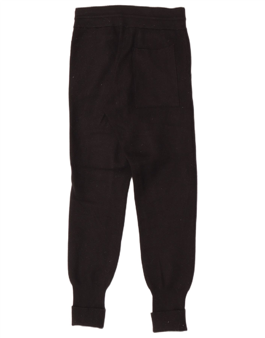 Zara Damen-Trainingshose, Jogginghose, klein, schwarze Viskose