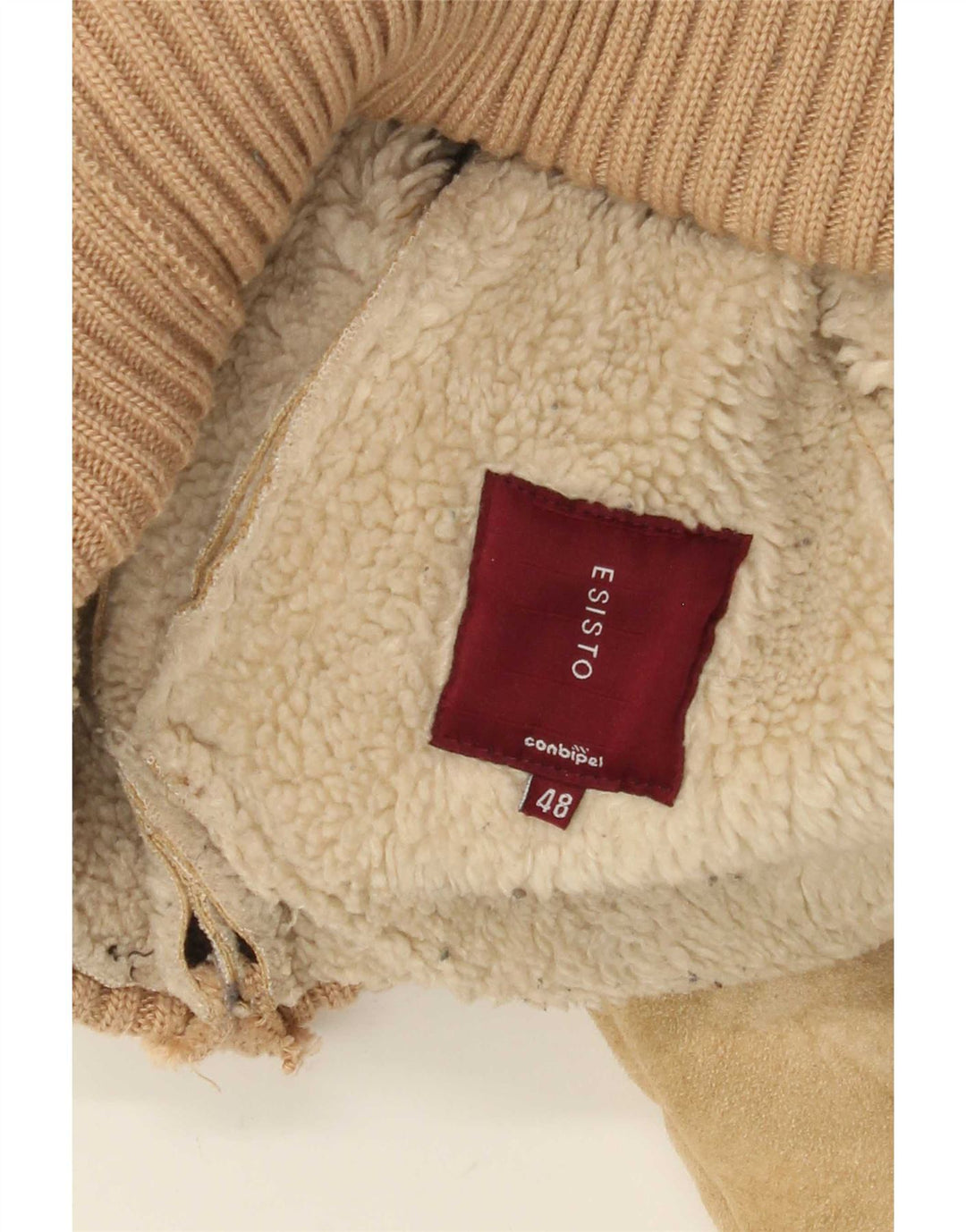 Conbipel Damen Lammfelljacke IT 48 XL Beige