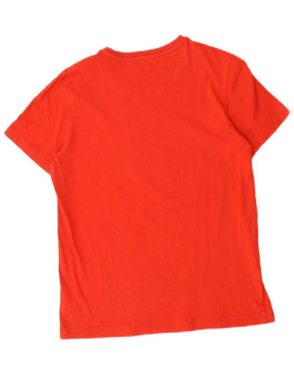 Puma Jungen Graphic T-Shirt Top 15–16 Jahre, rote Baumwolle