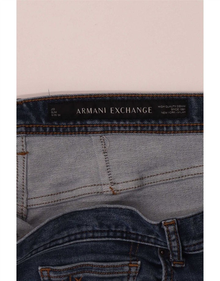 Armani Exchange Herren Slim Jeans W34 L32 Blau