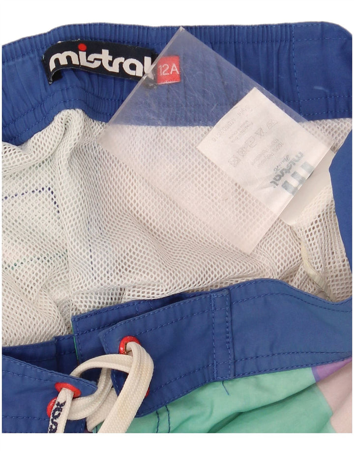 MISTRAL Badeshorts für Jungen, 11–12 Jahre, mehrfarbig, Farbblock