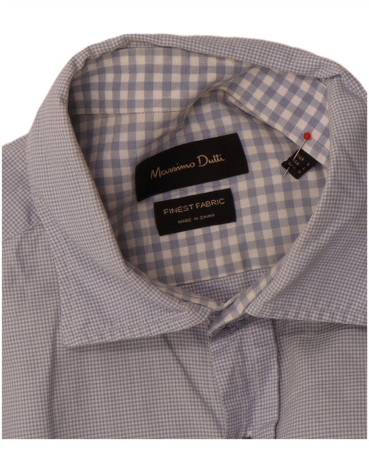 Massimo Dutti Herrenhemd Large Blau