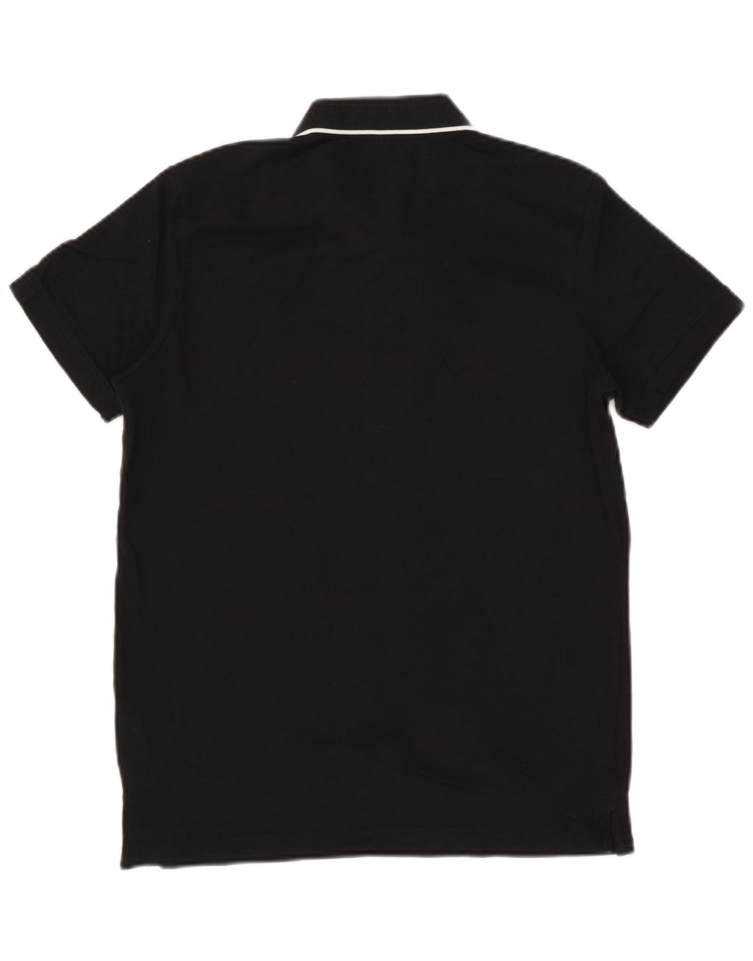 Jack & Jones Herren-Poloshirt aus mittelschwarzer Baumwolle