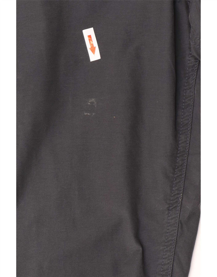 Marks & Spencer Herren Blue Harbor Cargo Bermuda Shorts W34 Large Grau