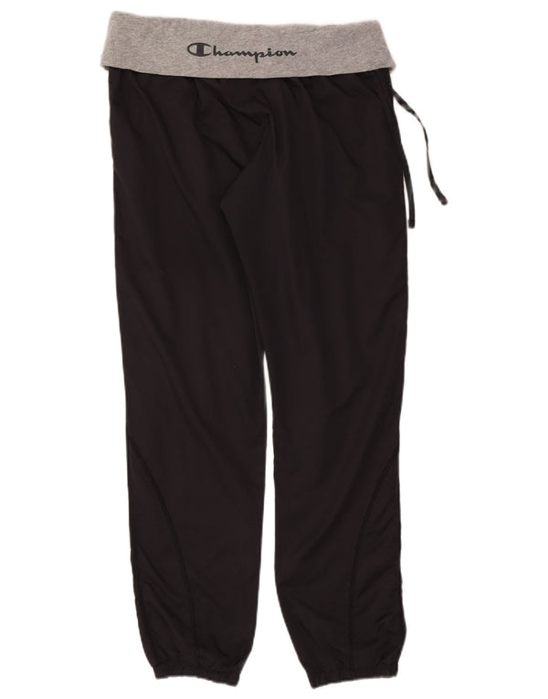 Champion Womens Heritage Fit Trainingshose Jogger UK 14 Large Schwarz