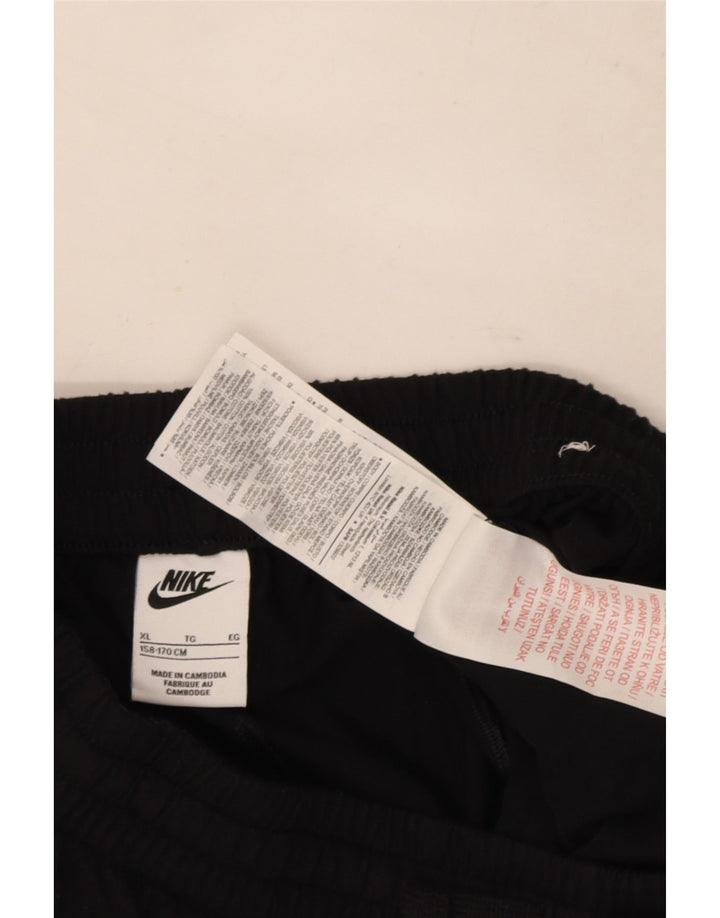 Nike Sportshorts für Jungen, 13–14 Jahre, XL, schwarzes Polyester