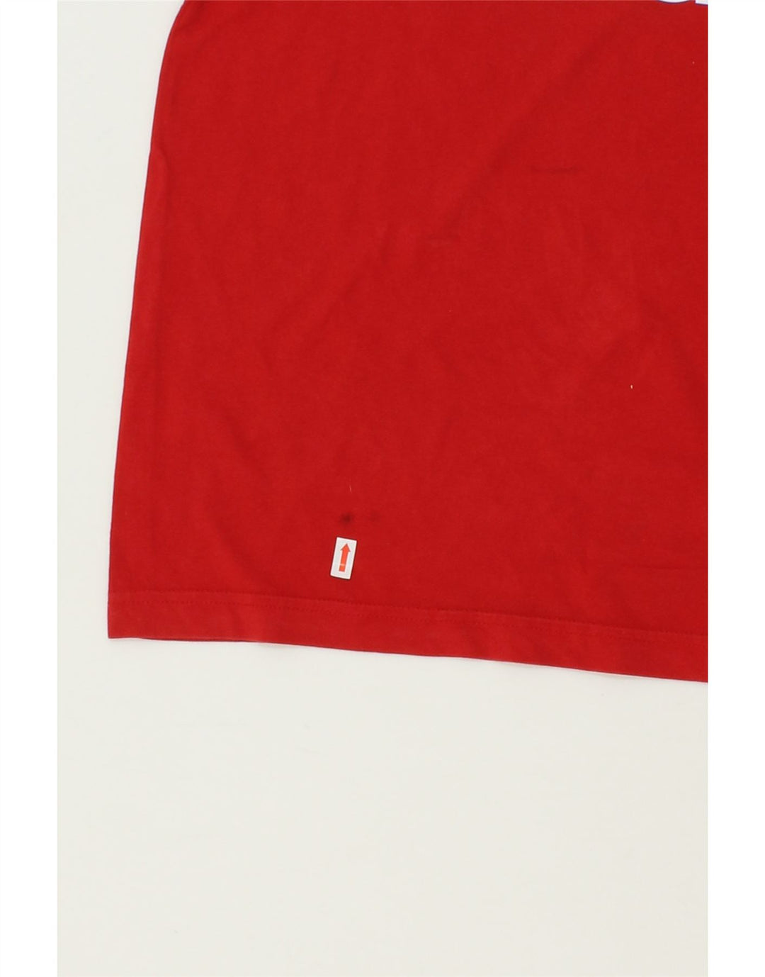 ADIDAS Mens Graphic T-Shirt Top Medium Red Cotton Vintage Adidas and Second-Hand Adidas from Messina Hembry 