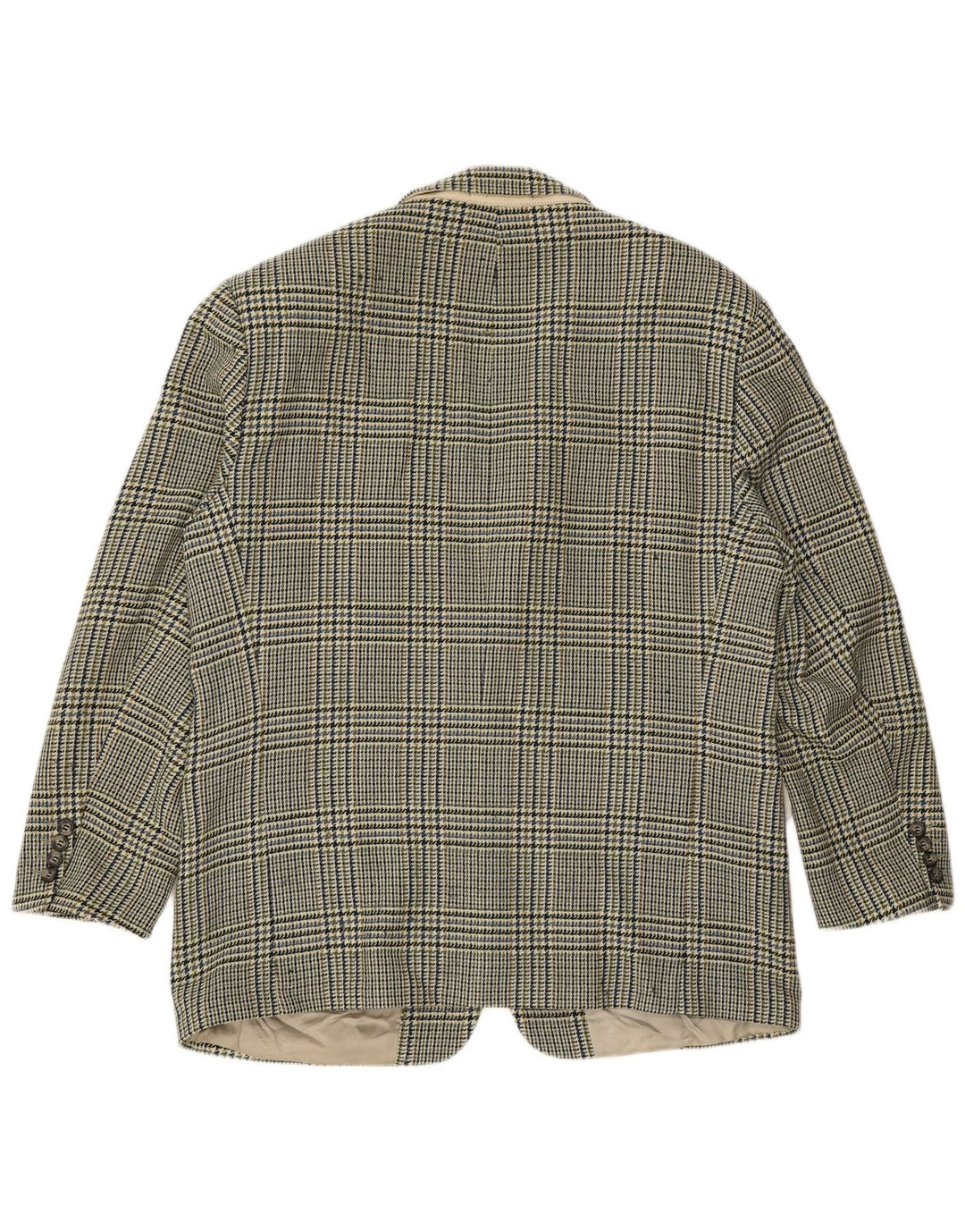 HUGO BOSS Herren-Blazer mit 2 Knöpfen, Gr. 40, groß, grüner Hahnentrittmuster