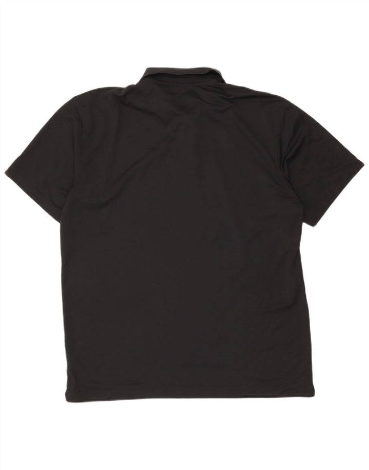 Nike Herren Dri Fit Poloshirt XL Schwarz Polyester