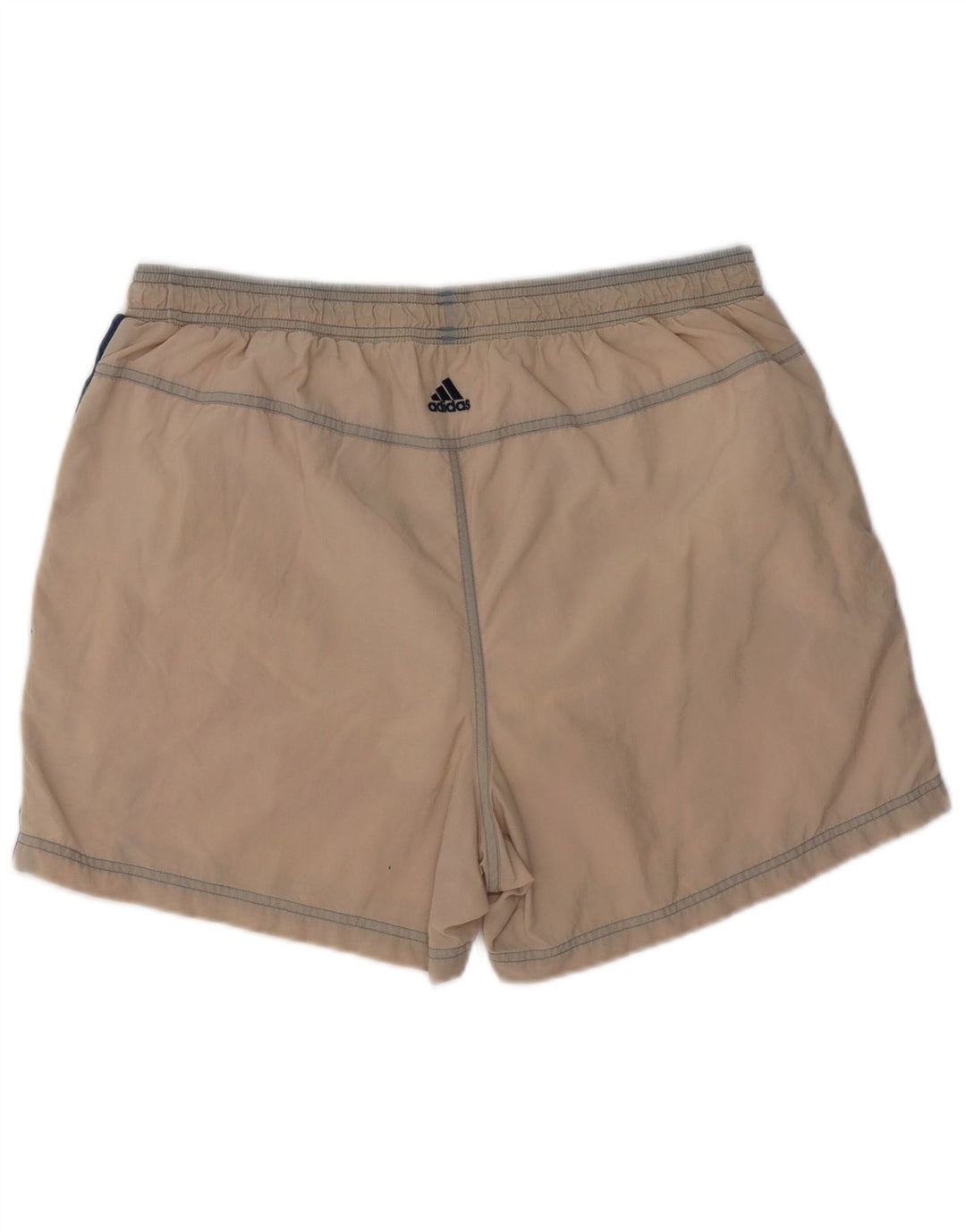 ADIDAS Herren Graphic Sport Shorts Large Beige Colourblock Polyester