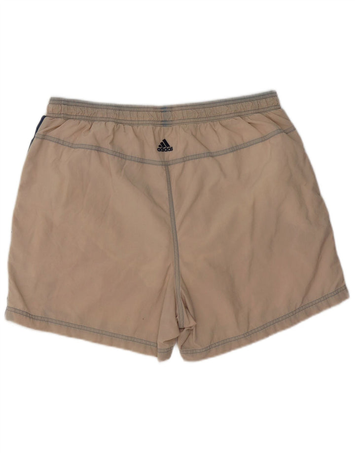 ADIDAS Herren Graphic Sport Shorts Large Beige Colourblock Polyester