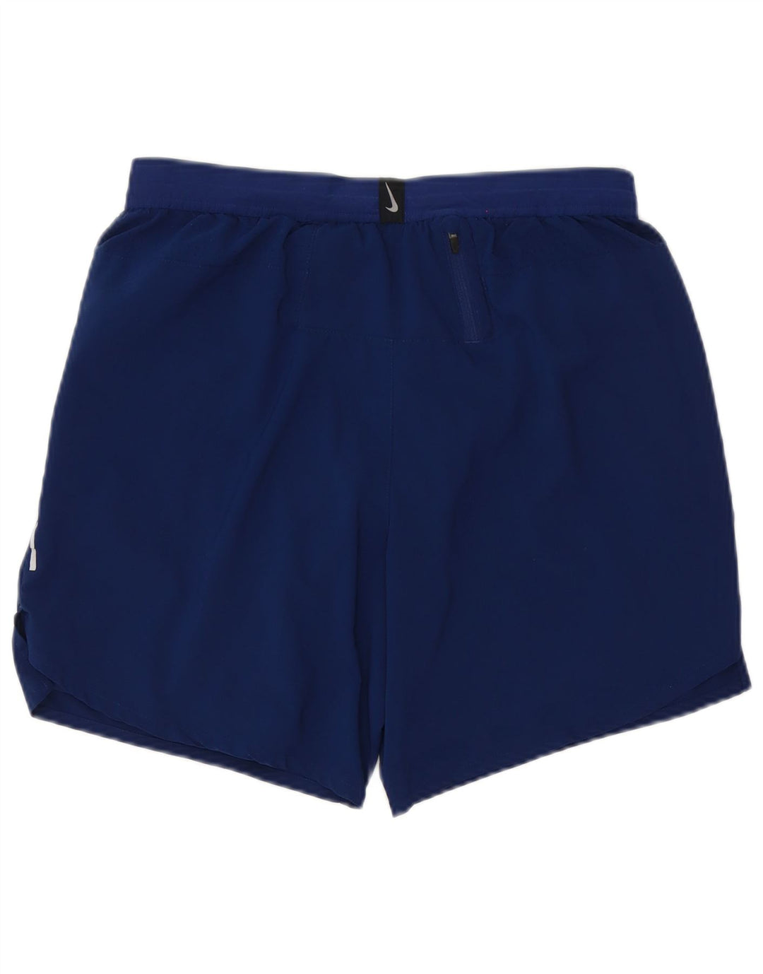 Nike Damen Dri Fit Sport Shorts UK 16 Large Marineblau Polyester