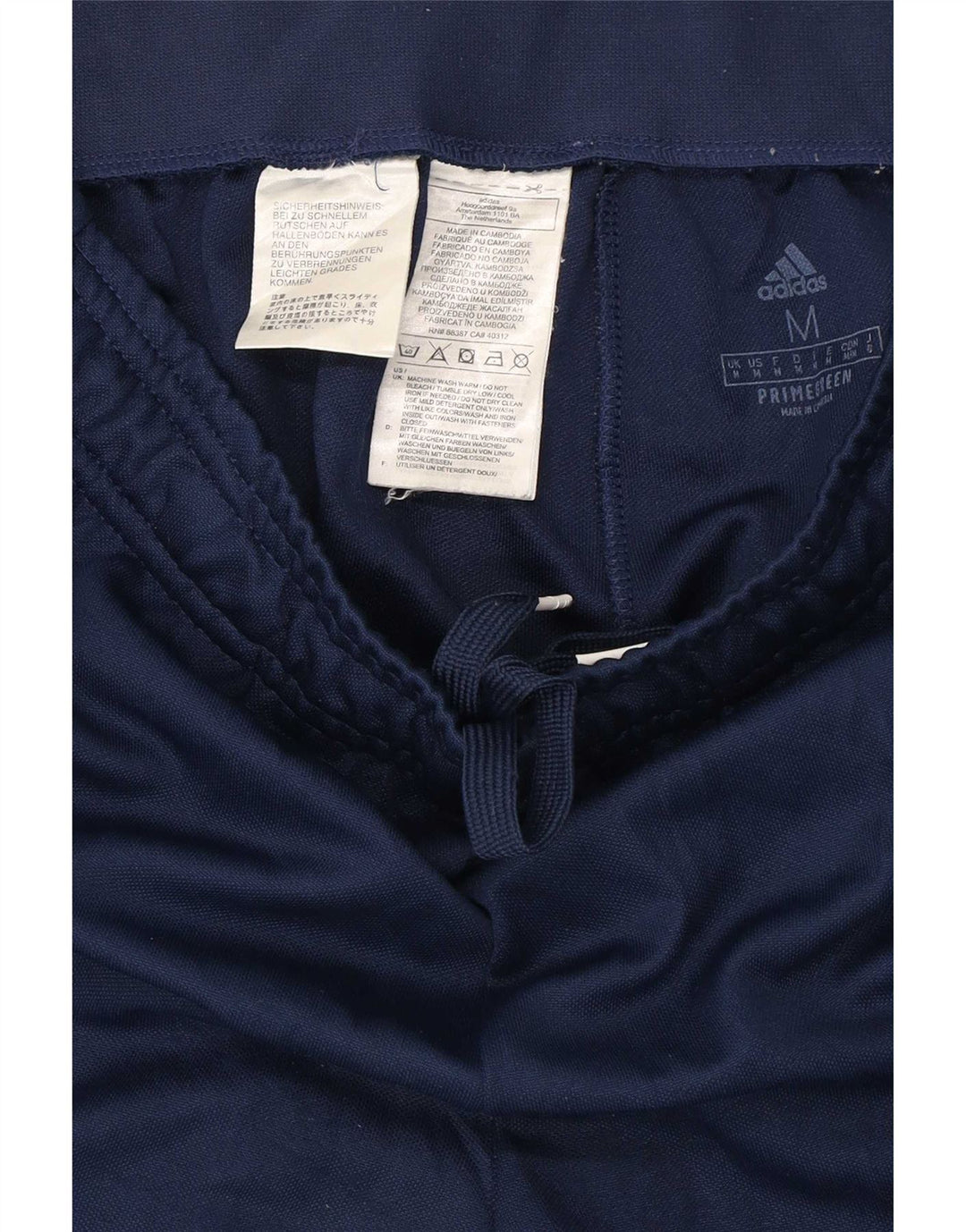 Adidas Herren Primegreen Trainingshose Mittel Marineblau Polyester