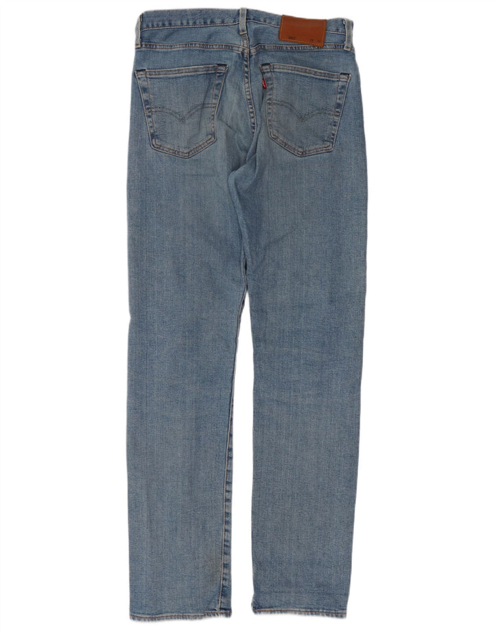 Levi's Herren 501 Straight Jeans W29 L32 Blaue Baumwolle