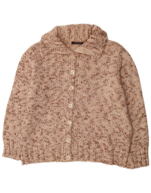 Betty Barclay Damen-Cardigan-Pullover UK 20 2XL Beige geflecktes Polyacryl