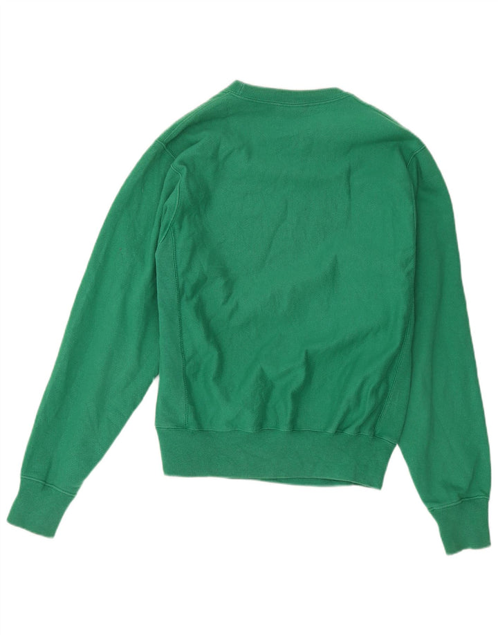 Champion Herren Reverse Weave Sweatshirt Pullover Small Grün