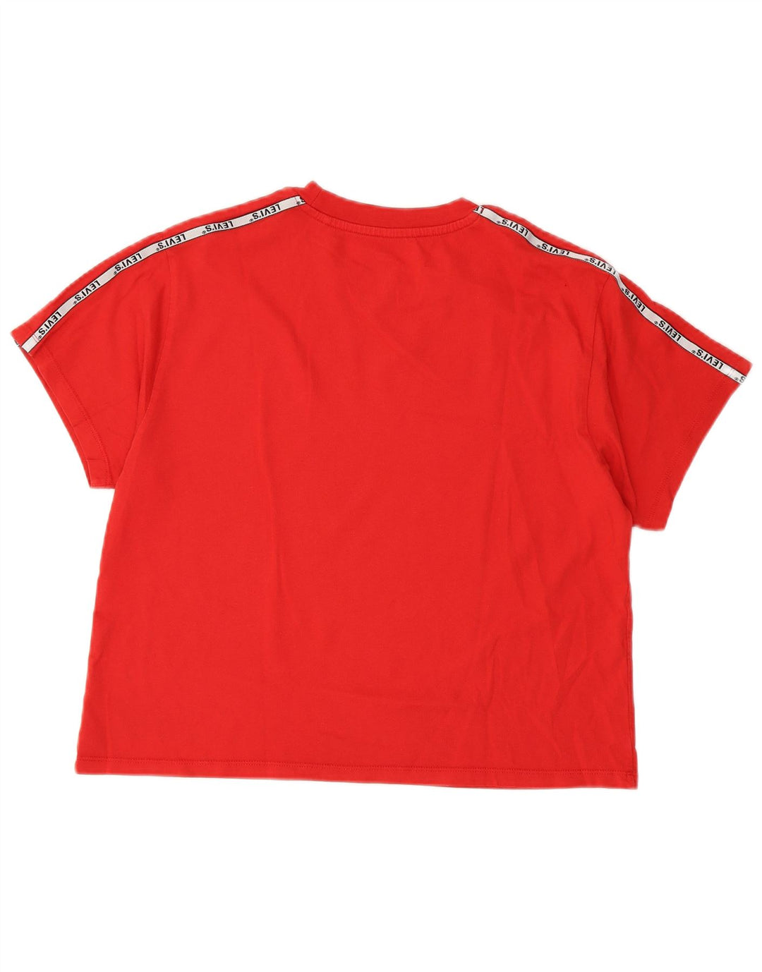 Levi's Damen T-Shirt mit Grafik, UK 12, mittelrot