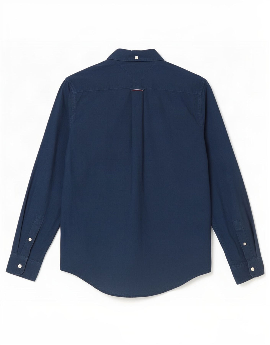 Tommy Hilfiger Herrenhemd, klein, marineblau, Baumwolle