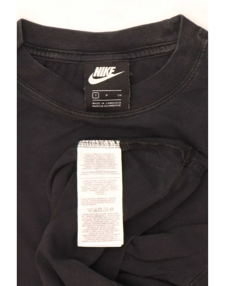Nike Damen-T-Shirt in Übergröße, Gr. 10, Größe S, Schwarz, Baumwolle