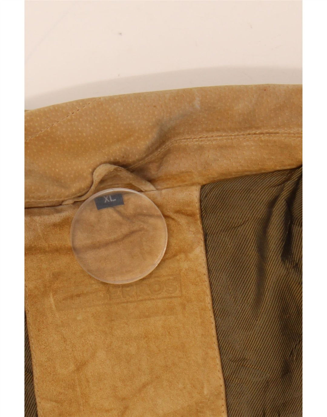 LERROS Herren Wildlederjacke UK 42 XL Beige Leder