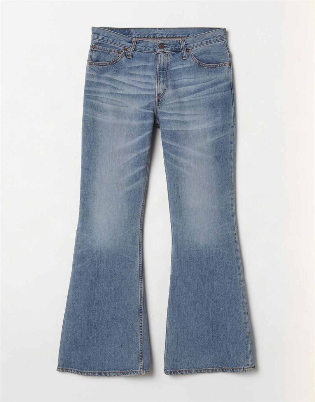 Levi's Damen 516 Bootcut Jeans W34 L32 Blau