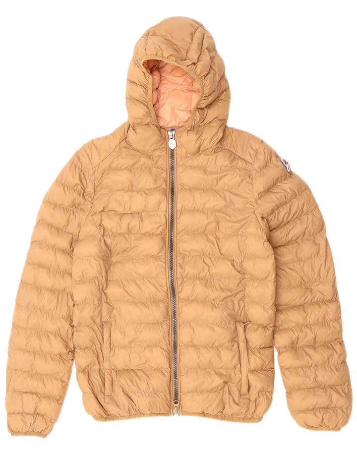INVICTA Wattierte Damenjacke mit Kapuze UK 16 Large Beige Polyamid