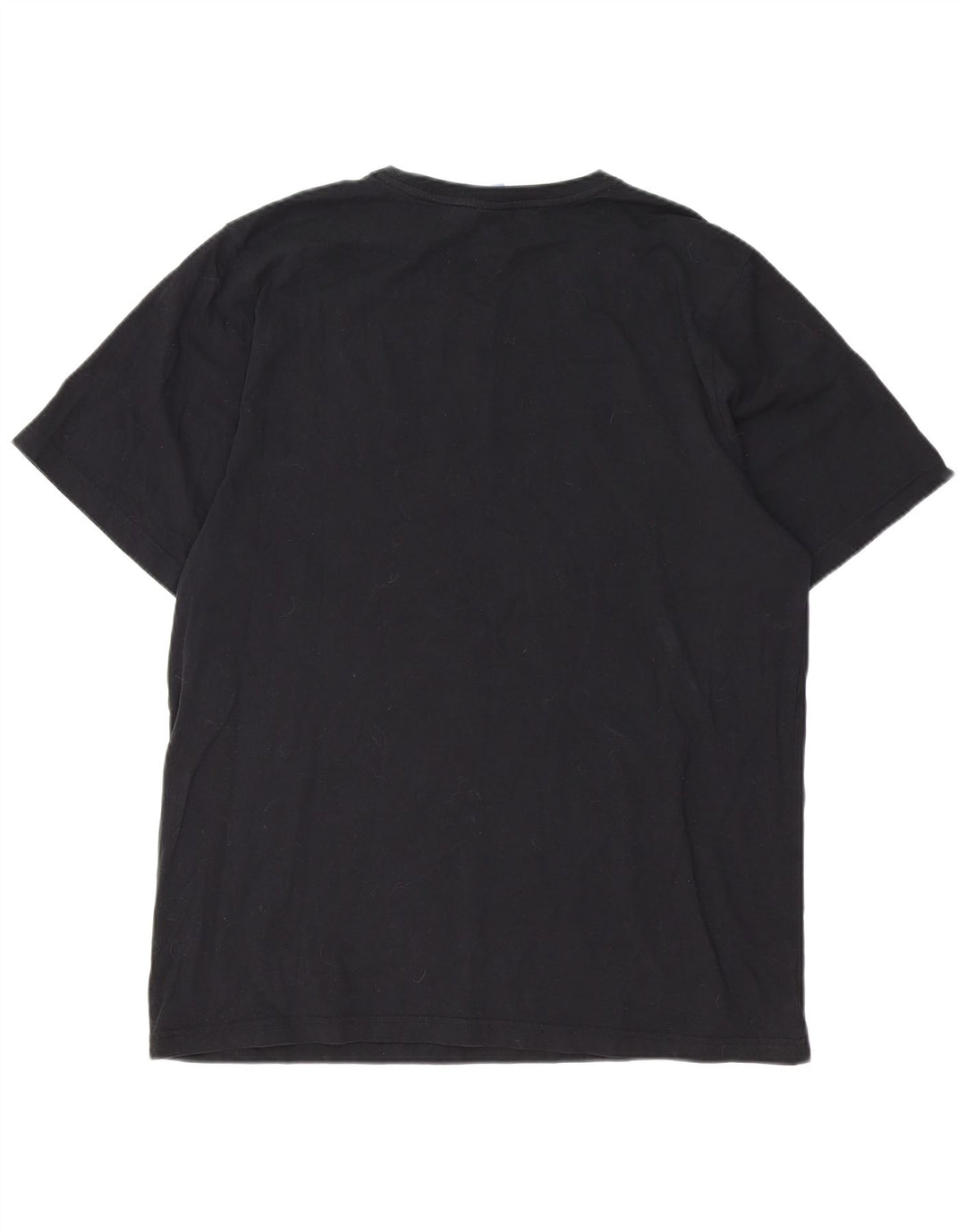 RUSSELL ATHLETIC Herren Grafik T-Shirt Top 2XL Schwarz Baumwolle