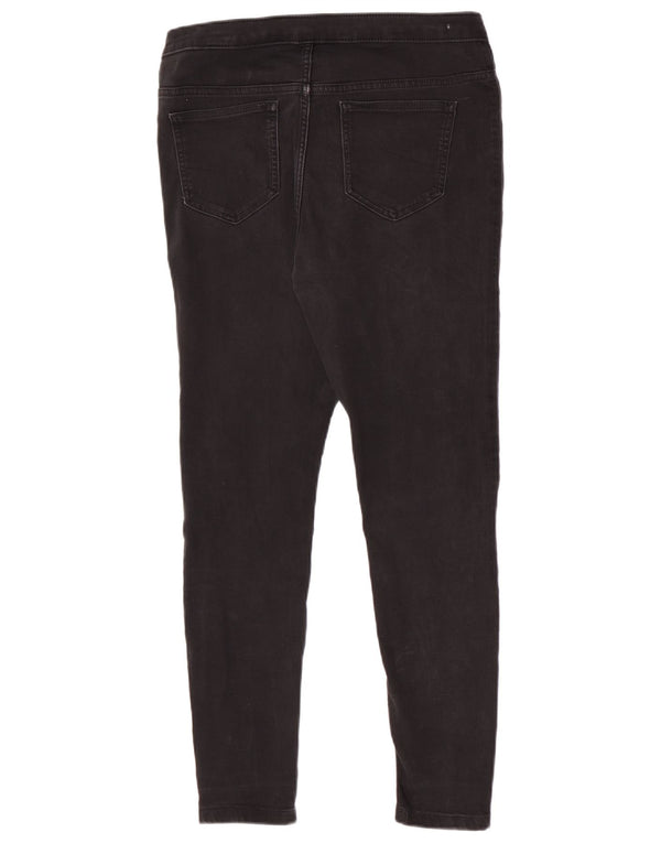 Marks & Spencer Damen Regular Super Skinny Jeans UK 14 Large W32 L28 Schwarz