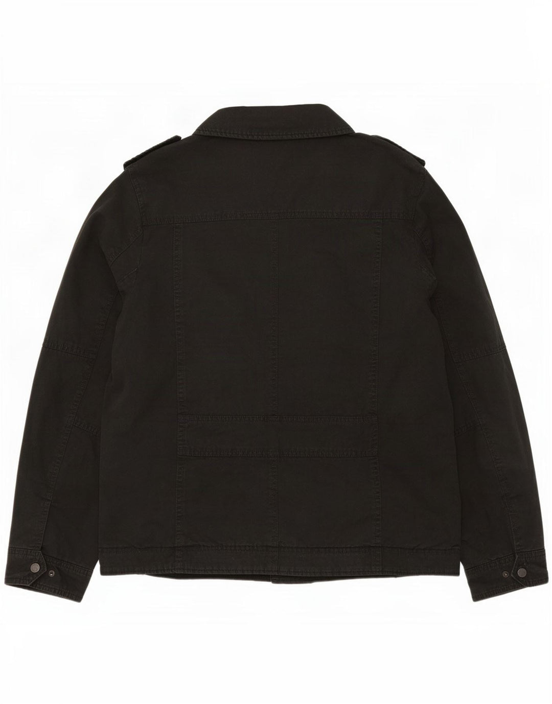 Levi's Herren Militär Sherpa Jacke UK 40 Large Schwarz