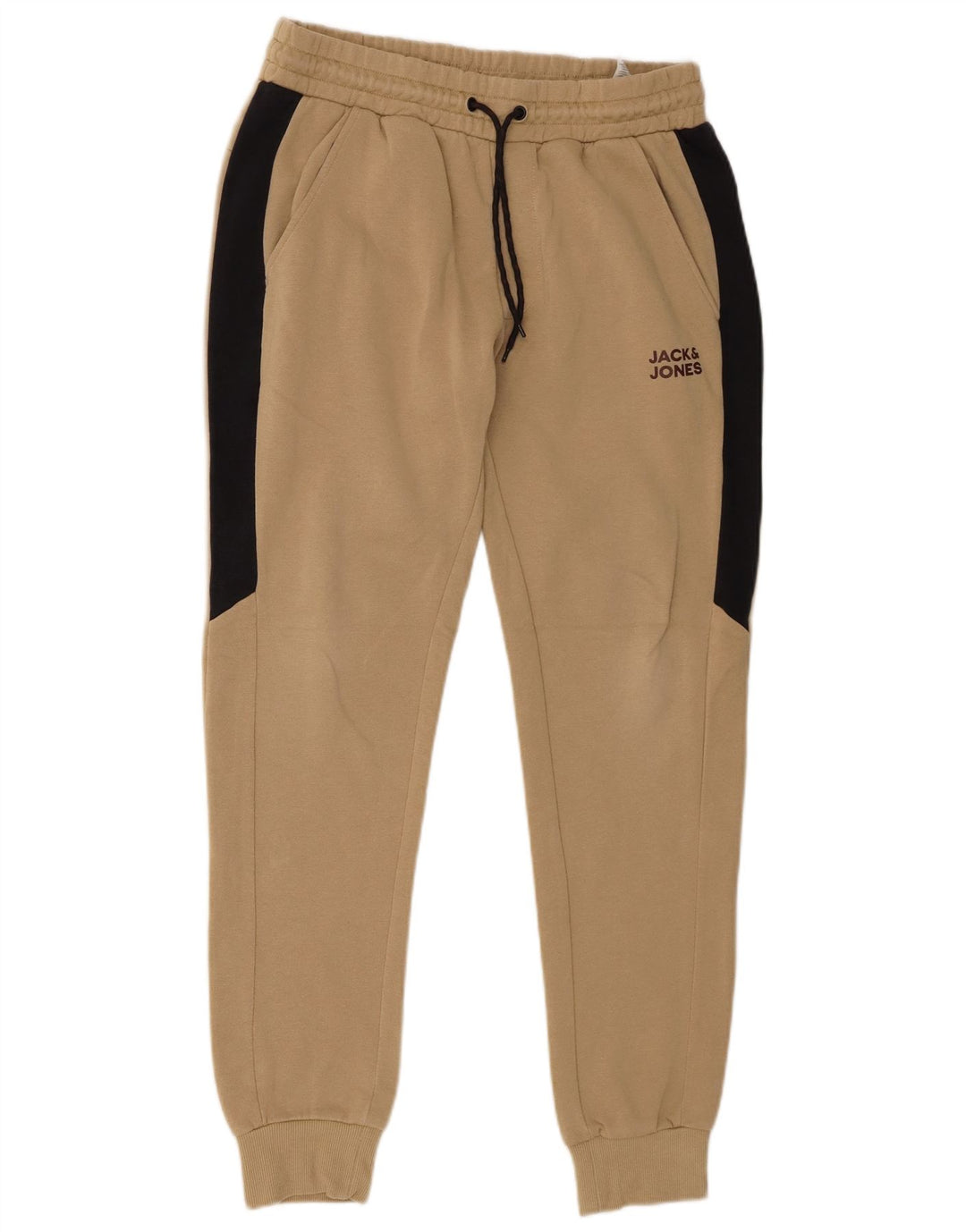 Jack & Jones Herren-Trainingshose, Jogginghose, Mittelbeige, Farbblock