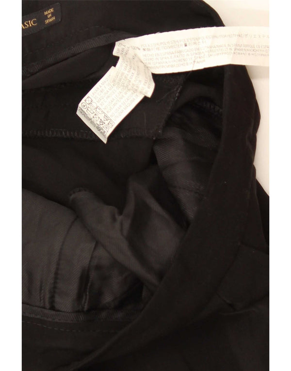 Zara Damen Pegged Freizeithose Medium W28 L32 Schwarz Polyester