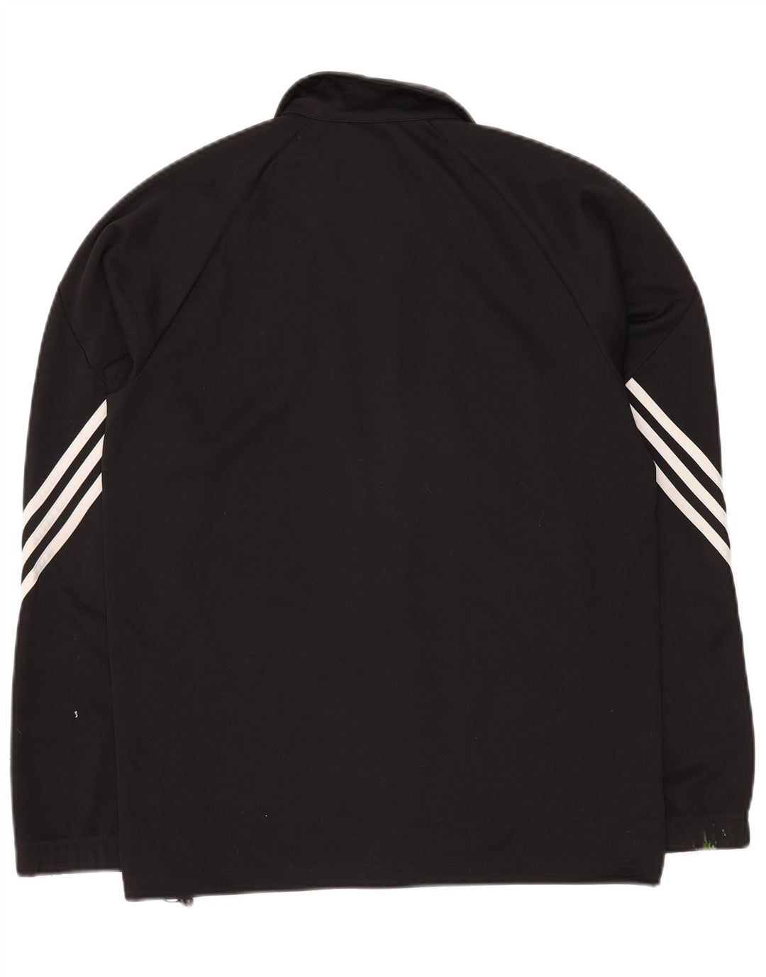 ADIDAS Herren Climalite Trainingsanzug Top Jacke Mittelschwarzes Polyester