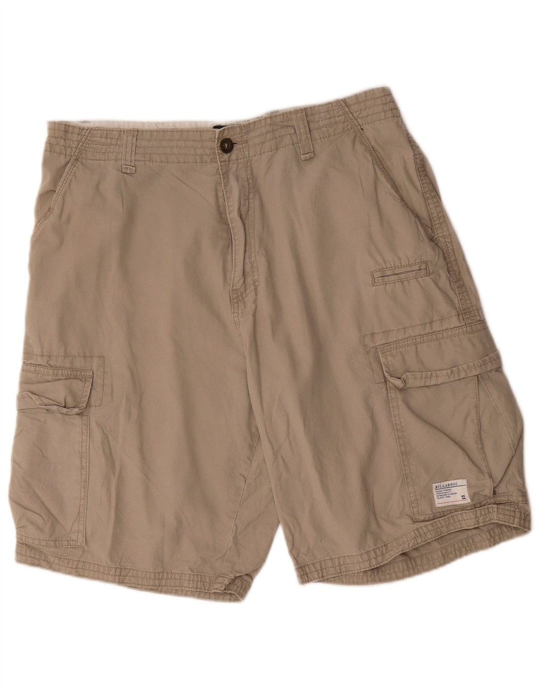Billabong Herren Cargoshorts W34 Large Beige Baumwolle
