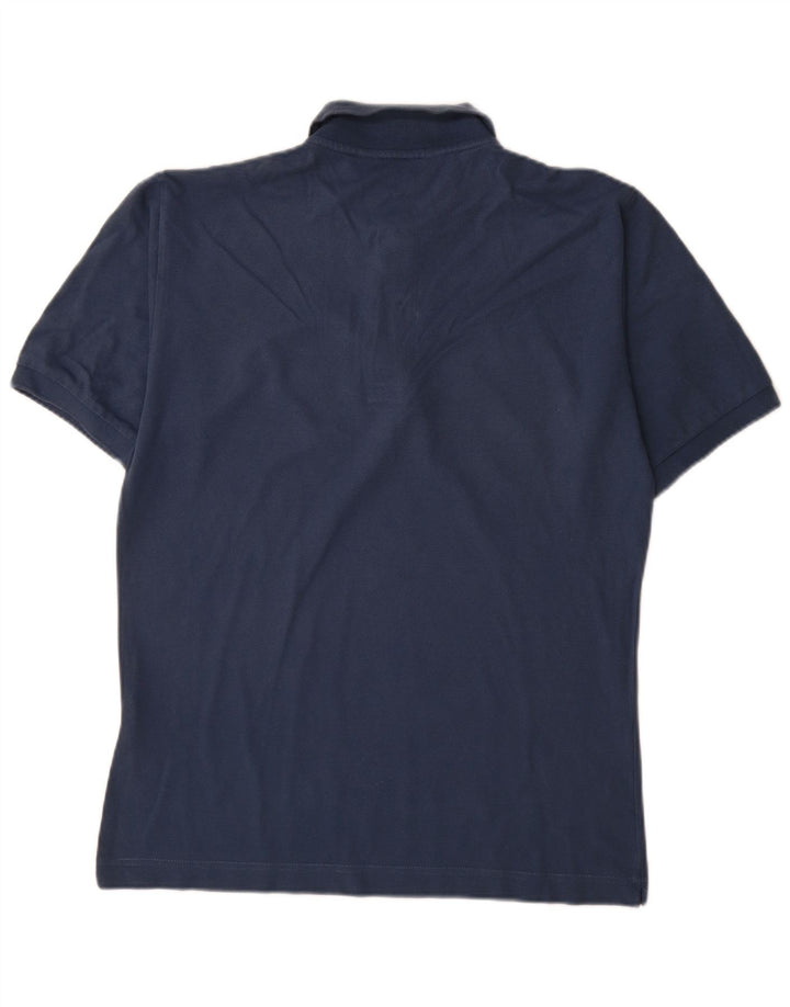 Kappa Herren-Poloshirt, mittelmarineblaue Baumwolle