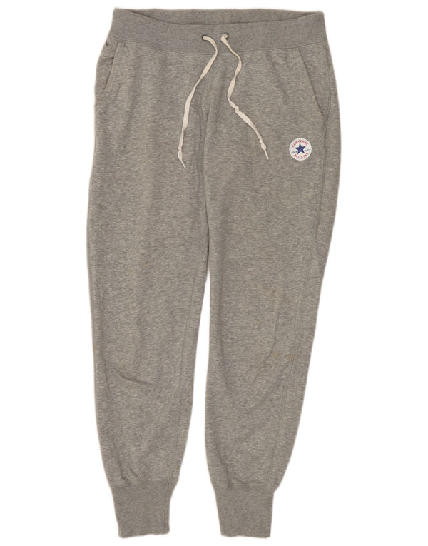 Converse Damen Chuck Taylor Trainingshose Jogger UK 10 Small Grau