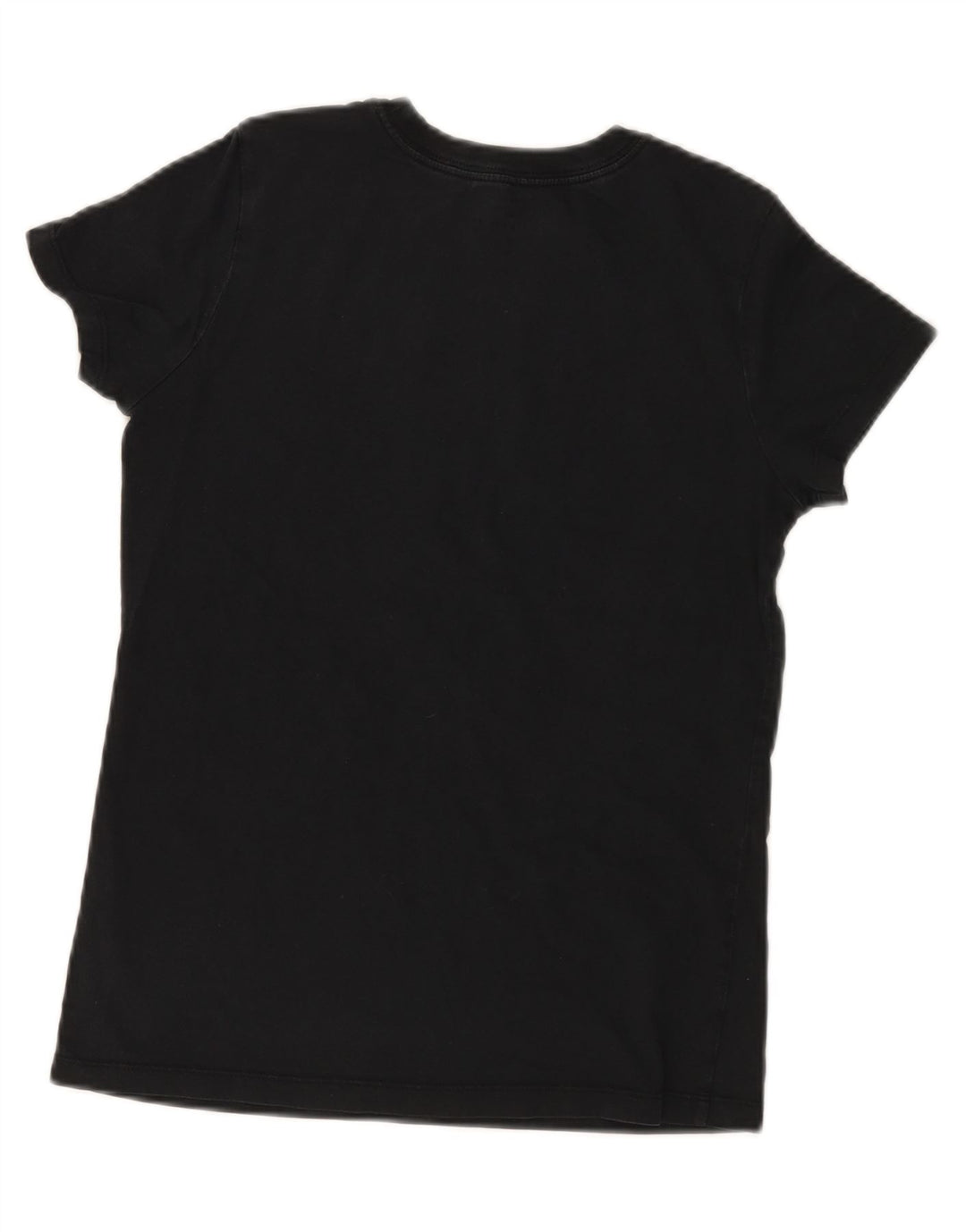 NIKE Womens Graphic T-Shirt Top UK 12 Medium Black Cotton Vintage Nike and Second-Hand Nike from Messina Hembry 