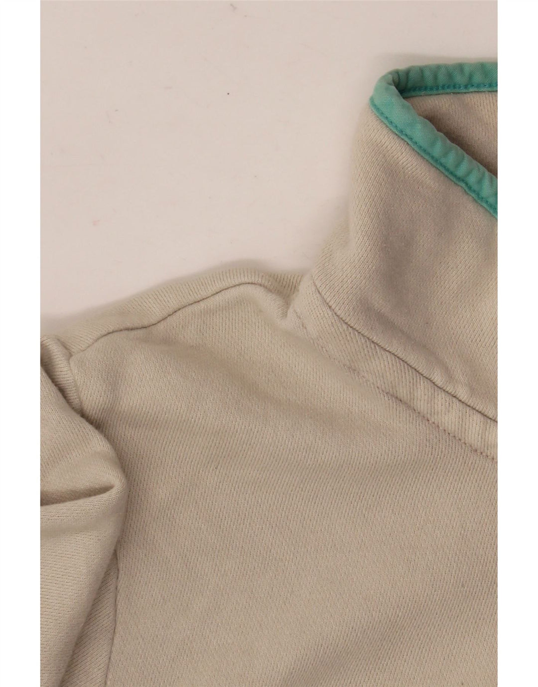 Joules Damen-Sweatshirt mit Knopfkragen, Gr. 40, Größe L, weiß gestreift