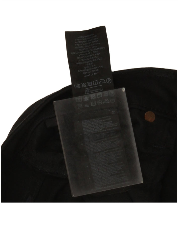 G-Star Herren Slim Jeans W32 L32 Schwarze Baumwolle